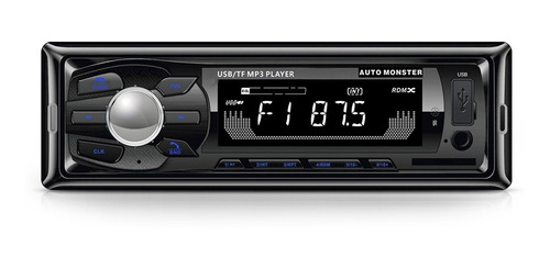 Mp3 Player 1 Din Auto Radio Fm Wma Bluetooth Usb Sd 200w