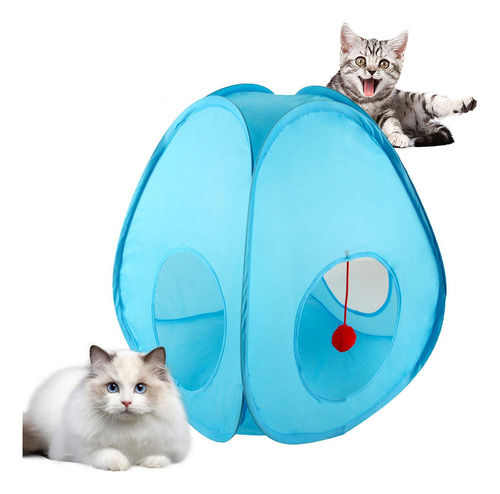 Tiendas De Campaña Para Gatos, Gatos De Interior Con Bola