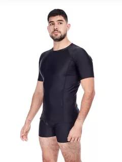 Conjunto De Natación Polo + Pantalón Licra C/ Protección Uv