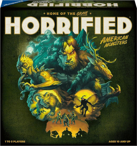 Horrified: American Monsters (inglés) Juego De Mesa