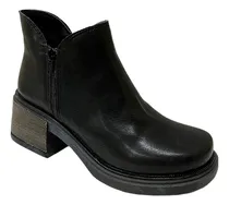 Comprar Botas Borcegos Botineta Mujer Zapato Taco Cierre Lateral