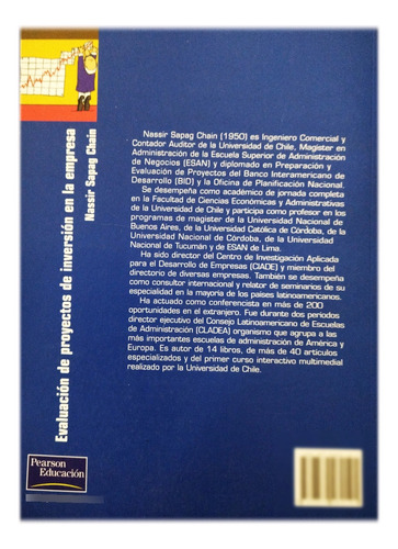 Evaluación De Proyectos De Inversión En La Empresas / Sapag (Usado)