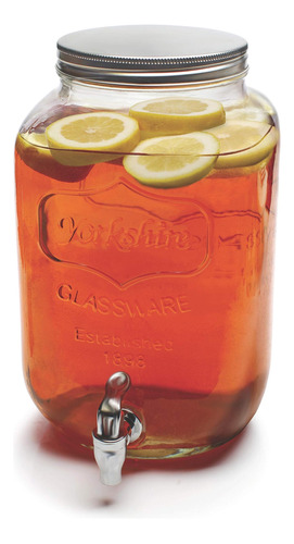 Circleware Sun Tea Mini Mason Jar Dispensador De Bebidas De 