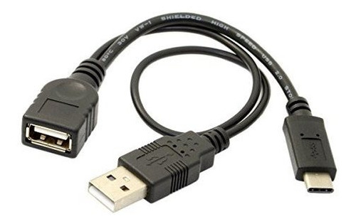 Cy Usb 3.1 Usb-c Tipo-c A Usb 2.0 Hembra Otg Cable De Datos 