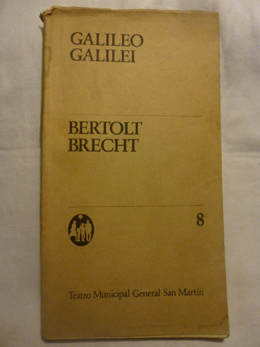 Galileo Galilei, Bertolt Brecht,1985,ilustrado