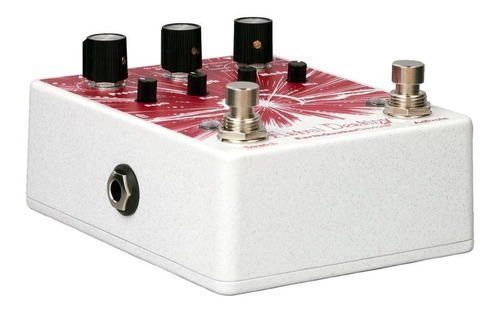 Pedal de guitarra Earthquaker Devices Astral Destiny Reverb, color blanco