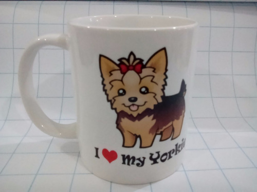 Taza Personalizadas, Linda Taza De Yorkie Hembra