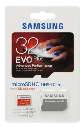 Tarjetas De Memoria Micro Sd 32gb Samsung Evo Plus