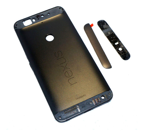 Tapa Trasera Aluminio Huawei Nexus 6 Plus Nuevo Origin Negro