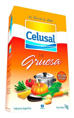 Pack X 24 Unid. Sal  Gruesa Est 1 Kg Celusal Pro