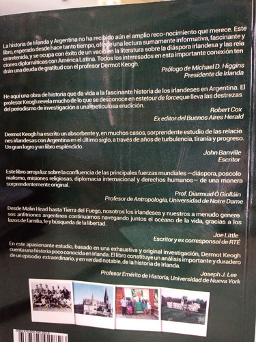 Irlanda Y La Argentina Del Siglo Xx Dermot Keogh -usal