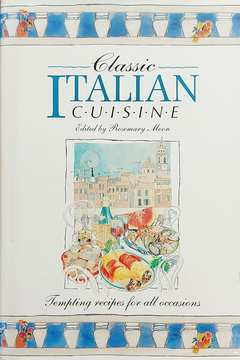 Livro Classic Italian Cuisine - Rosemary Moon [1995]