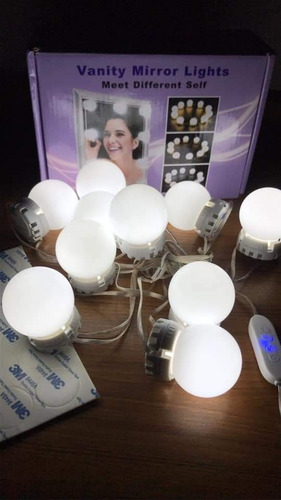 Extensión Luces Para Espejo Tocador Hollywood Vanity Mirror
