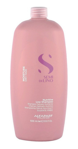 Alfaparf Shampoo Nutrición Semi Di Lino 1000 Ml