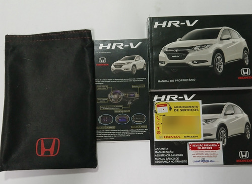 Manual Do Proprietário Honda Hrv 2017 Mt/cvt Rev 30k (Usado)