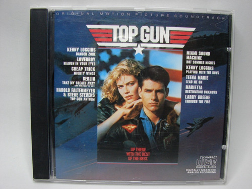 Cd Top Gun Original Motion Picture Soundtrack Canadá Ed C/1