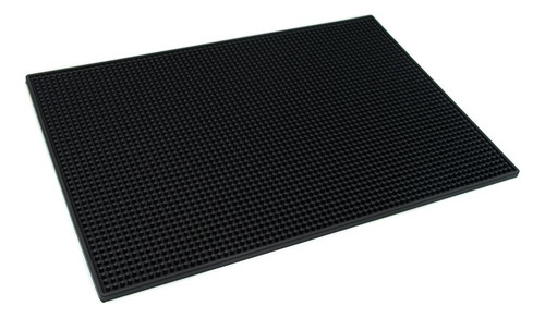 Barsics Alfombrilla Servicio Barra Pvc 18 X 12  Para (negro)