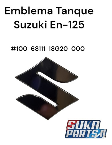 Emblema Tanque Suzuki En-125  #100-68111-18g20-000
