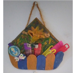 Porta Fósforos En Arcilla Para Yesqueros Y Bolsitas De Té