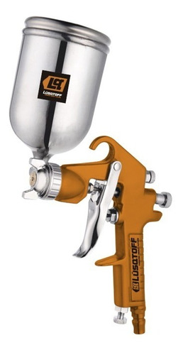 Imagen 2 de 2 de Pistola Soplete Pintar 0.4lt 1.5mm Lusqtoff W71g Tipo Maer