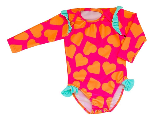 Bodysuit Malla Bebe Con Filtro Uv  Tipo Carter's Alouette