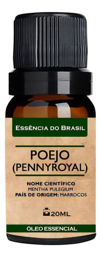 Óleo Essencial Poejo (pennyroyal) 20ml - Puro E Natural