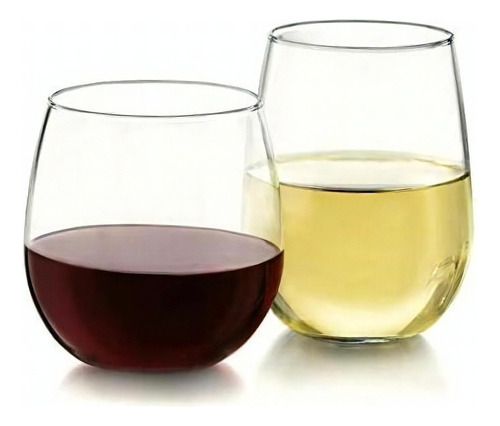 Juego De Copas De Vino Libbey Sin Tallo 12pz