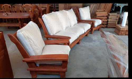 Imagen 3 de 5 de Juego De Living + Mesita + Almohadones