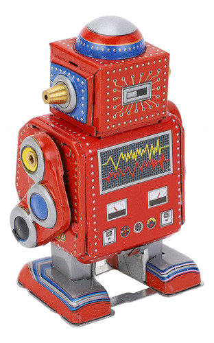 Robot De Juguete Mecánico Con Forma De Cuerda, Hecho A Mano,