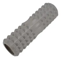 Comprar Rolo Rodillo Yoga Masajes Foam Roller Texturado Corto Color Gris