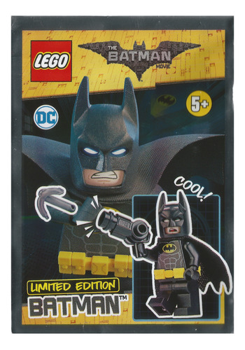 Lego Mini Figura Batman Edición Limitada Con Fascículo Bloqu
