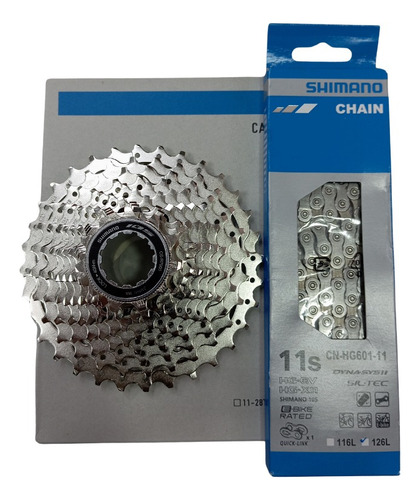 Cassette Pacha + Cadenilla Shimano 11 Velocidades 105