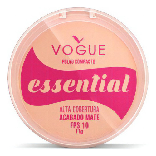 Base de maquillaje Vogue Polvo Compacto Essential Polvo Compacto Essential x11g Capuccino Vogue