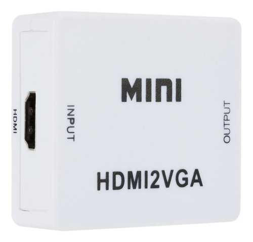 Adaptador Conversor Hdmi P/ Vga Ps4,xbox,pc P/ Monitor Vga