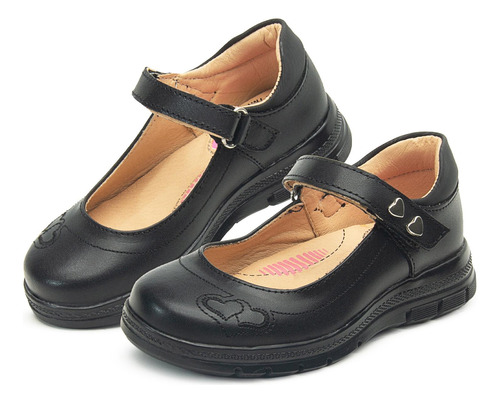 Zapatos Para Niña Escolares Plantilla Cómoda Ajustables