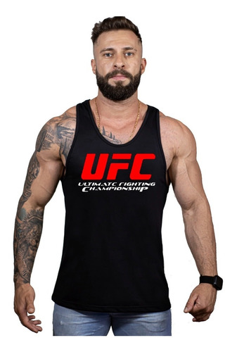 Camisa Regata Treino Muay Thai Jiu Jitsu Boxing Mma Ufc