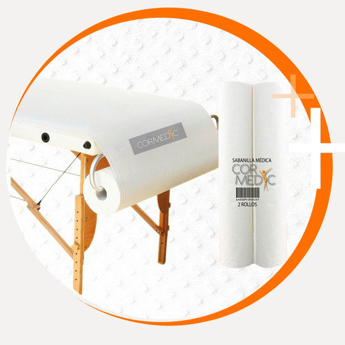 Sabanillas Papel Desechable Pack 2 Rollos / Cormedic