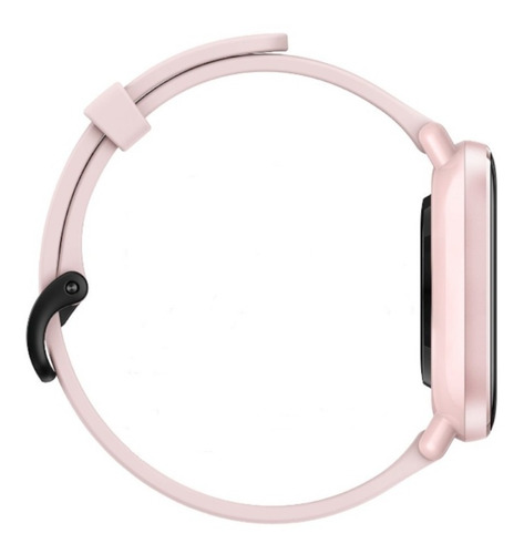 Imagen 3 de 3 de Smartwatch Amazfit Fashion GTS 2 Mini 1.55" caja 1.55" de aleación de aluminio pink, malla flamingo pink de silicona A2018