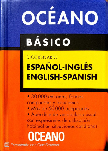 Diccionario Oceano Basico Español-ingles English-spanish