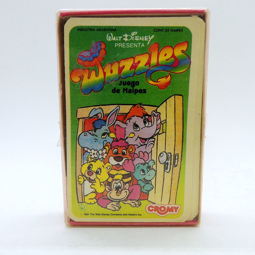 Cromy Wuzzles Juego De Cartas Naipes Retro Original Madtoyz