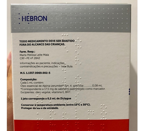 Ziclague 60ml Uso Tópico Hebron Promoção