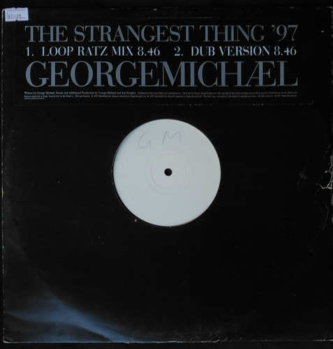 George Michael  The Strangest Thing '97 