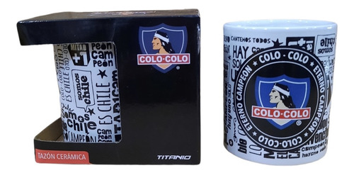 Tazon Colo Colo Eterno Campeon 11 Oz Taza Original Ceramica
