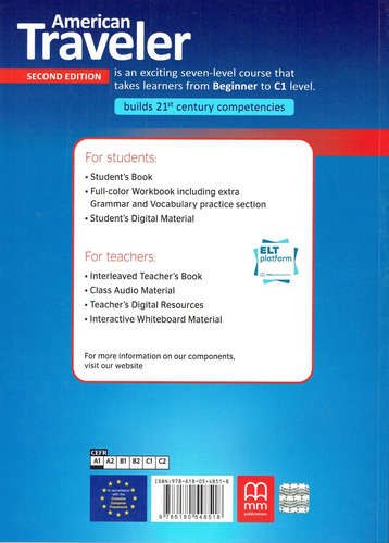 American Traveler Second Edition Elementary Students Book Mm