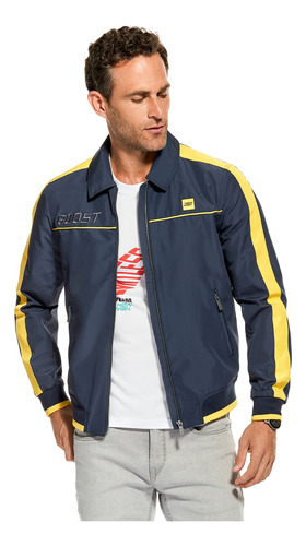 Imagen 2 de 5 de Chaqueta Hombre Bacardi Negro New Man Ss23