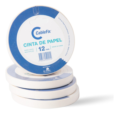 Cinta De Papel Enmascarar P/pintor 12mm X 40m Pack X 72u