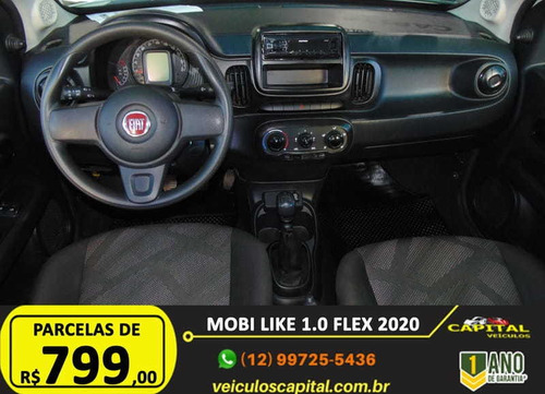 Imagem 10 de 14 de Fiat Mobi Like 1.0 Flex 4p 2020