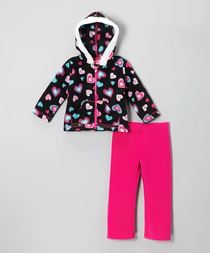 Conjunto Buzo Ni a Polar Poler n Gorro Y Pantal n Talla 4