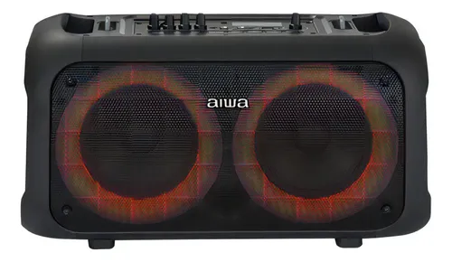 Parlante Activo Aiwa Aw-poh35 Portátil Blutetooth 400W PMPO Color Negro