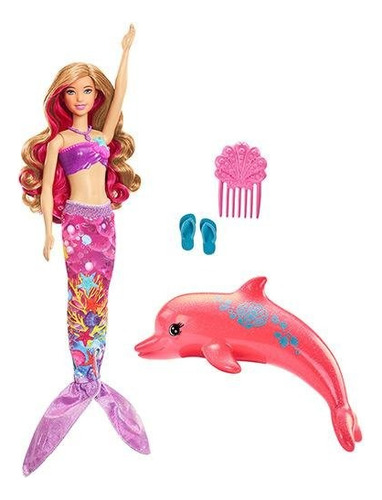 Barbie E Os Golfinhos Mágicos - Sereia Transformação Mágica
